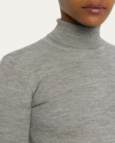 Gabriela Hearst May Wool-Cashmere Turtleneck Sweater | Thumbnail 9