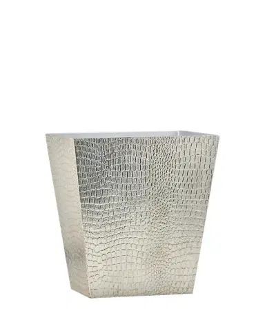Labrazel Crocodile Silver Wastebasket | Thumbnail 1 Labrazel Crocodile Silver Wastebasket | Thumbnail 1