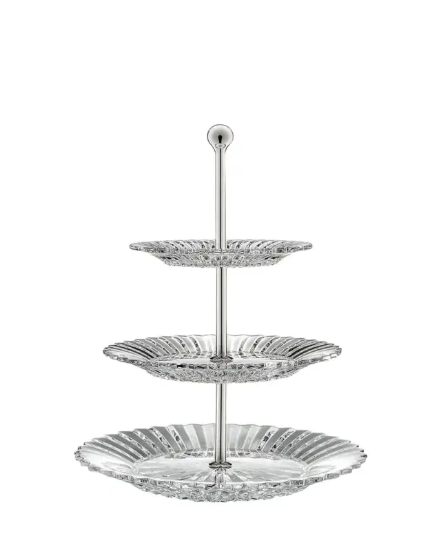 Baccarat Mille Nuits 3-Tier Pastry Stand