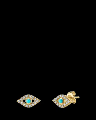 Sydney Evan Turquoise Bezel Eye | Thumbnail 2