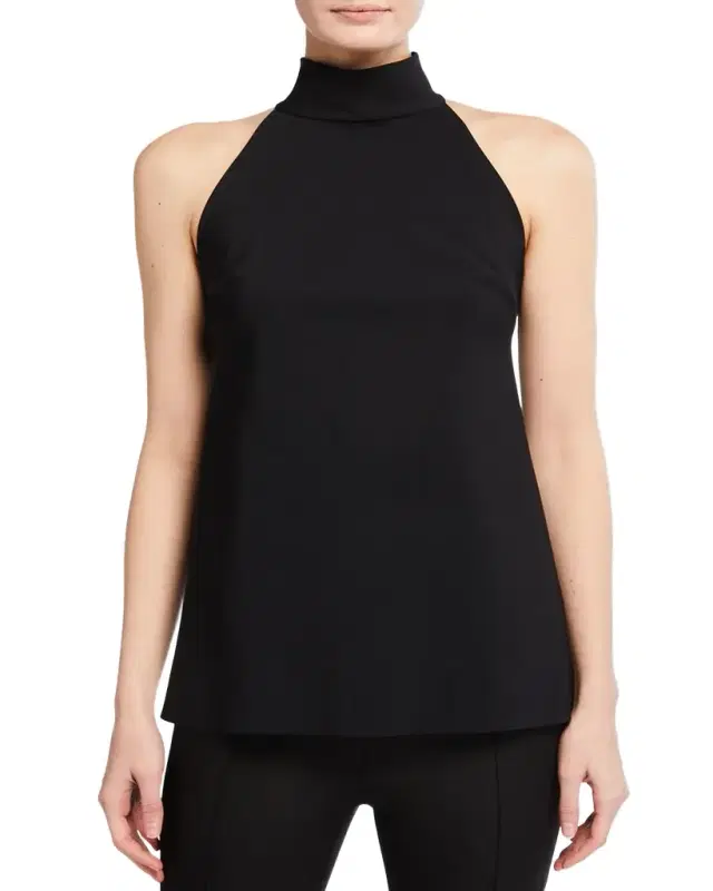 Chiara Boni La Petite Robe Tiffy Solid Halter Top
