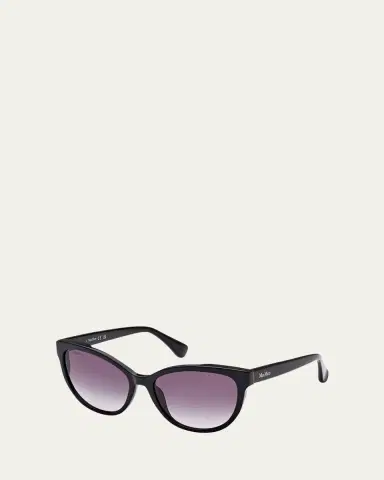 Max Mara Patterned Round Acetate Sunglasses | Thumbnail 4 Max Mara Patterned Round Acetate Sunglasses | Thumbnail 4