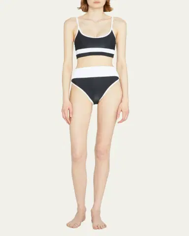 Beach Riot Emmy High-Waist Bikini Bottoms | Thumbnail 2