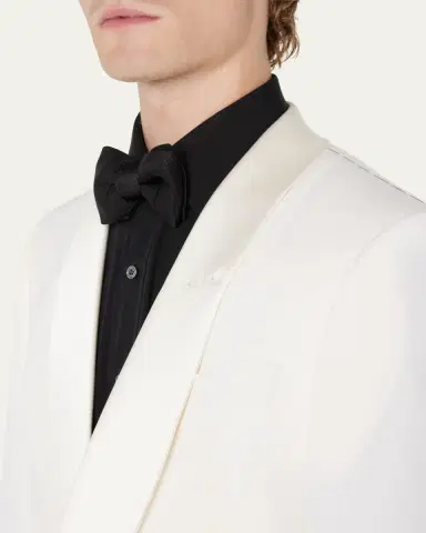 TOM FORD Men's Grain de Poudre Shawl Dinner Jacket | Thumbnail 5