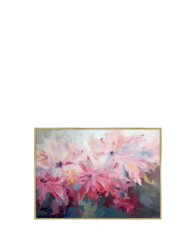Prestige Arts Pompom Floral Giclee on Canvas | Thumbnail 1