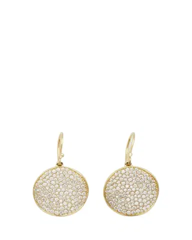 Ippolita Medium Flower Drop Earrings in 18K Gold with Diamonds | Thumbnail 1