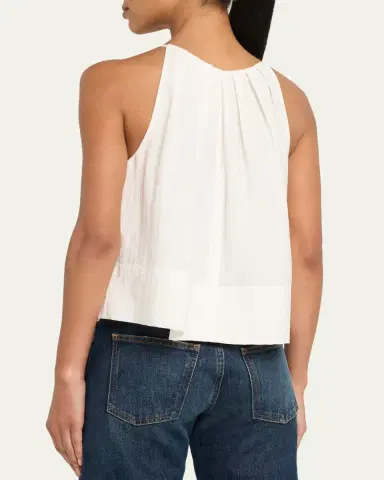A.L.C. Caroline Pleated Scoop-Neck Top | Thumbnail 3