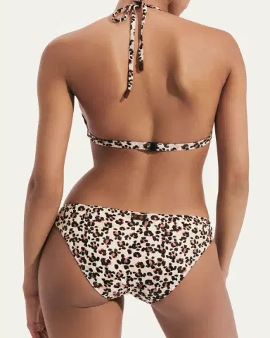Vilebrequin Turtles Leopard Jersey Bikini Bottoms | Thumbnail 3