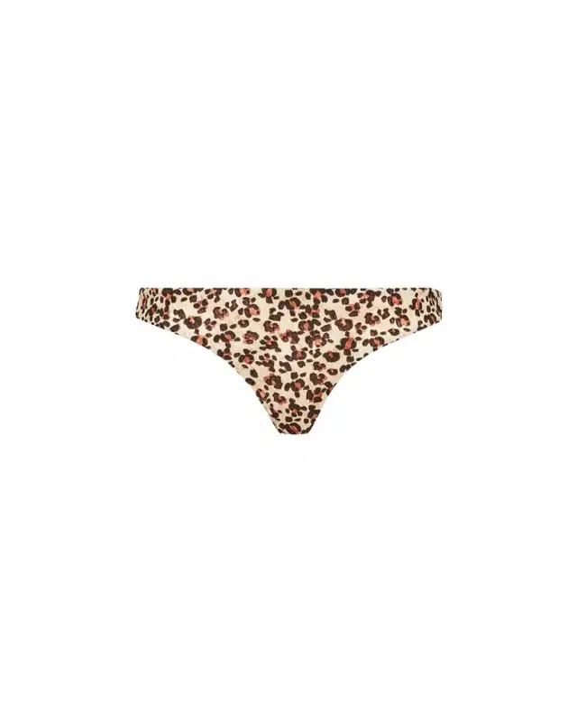 Turtles Leopard Jersey Bikini Bottoms