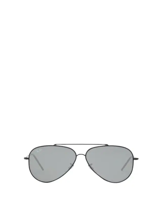 Ray-Ban Mirrored Metal & Plastic Aviator Sunglasses