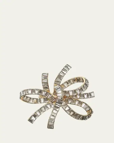 Kim Seybert Jeweled Bow Napkin Rings, Set of 4 | Thumbnail 2