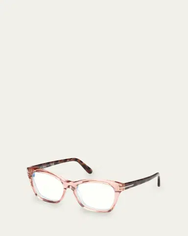Tom Ford Blue Filtering Two-Tone Acetate Cat-Eye Sunglasses | Thumbnail 2 Tom Ford Blue Filtering Two-Tone Acetate Cat-Eye Sunglasses | Thumbnail 2