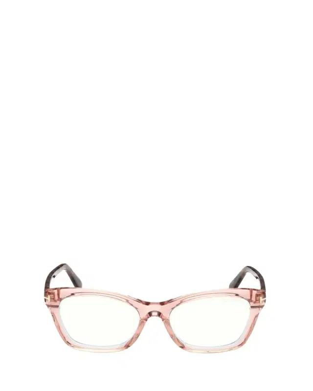 TOM FORD Blue Filtering Two-Tone Acetate Cat-Eye Sunglasses