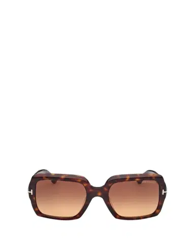 Tom Ford Beveled Acetate & Metal Square Sunglasses | Thumbnail 1 Tom Ford Beveled Acetate & Metal Square Sunglasses | Thumbnail 1
