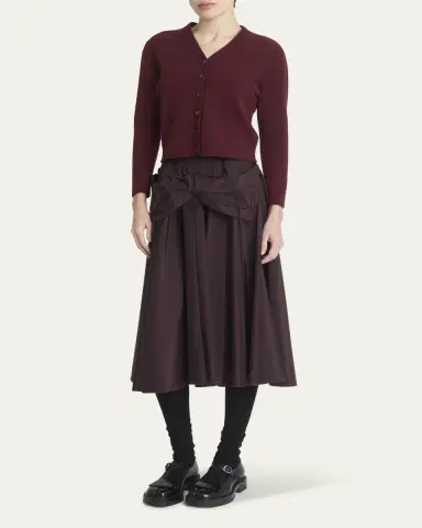 Maison Margiela Crop Wool Cardigan | Thumbnail 2