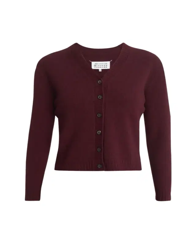 Crop Wool Cardigan