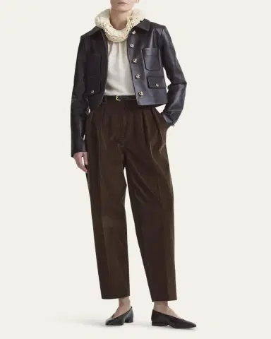 Altuzarra Astley Leather Jacket | Thumbnail 2