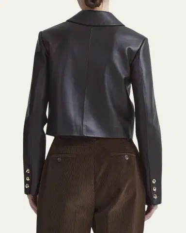 Altuzarra Astley Leather Jacket | Thumbnail 3