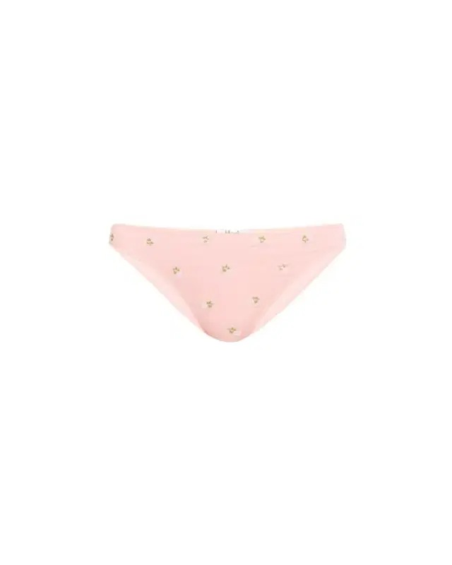Videris Lingerie Whitney Floral-Embroidered Bikini Briefs