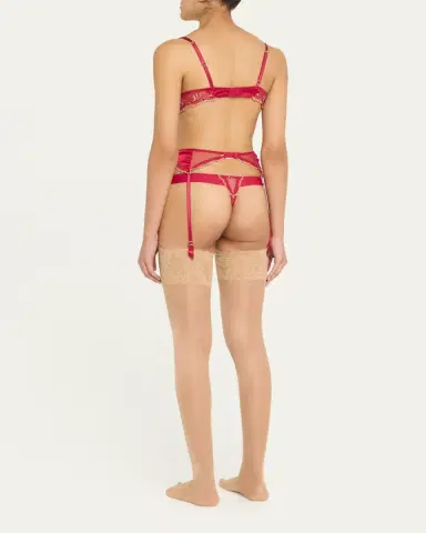 Lise Charmel Eblouissante Icone Embroidered Suspender Belt | Thumbnail 3 Lise Charmel Eblouissante Icone Embroidered Suspender Belt | Thumbnail 3