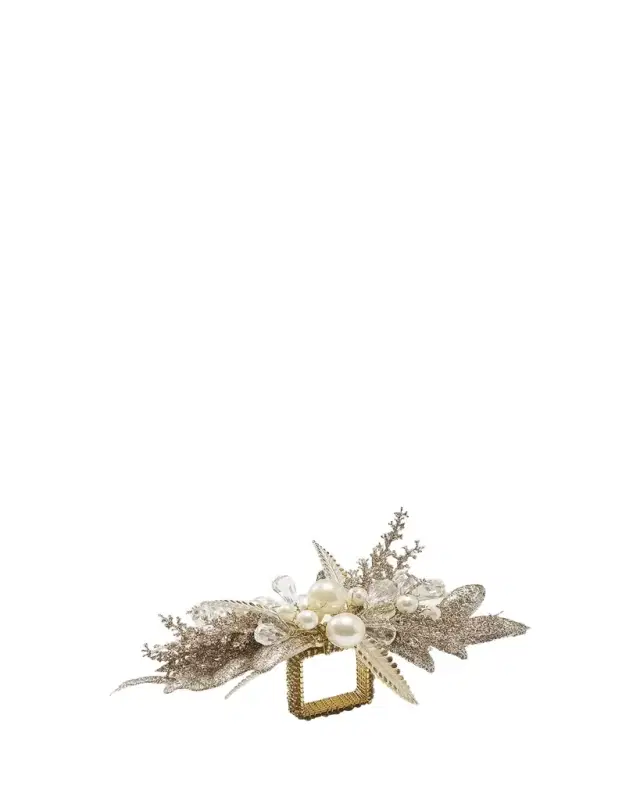 Kim Seybert Gilded Spray Napkin Ring