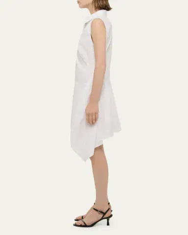 Helmut Lang Sleeveless Bustier Shirtdress | Thumbnail 4 Helmut Lang Sleeveless Bustier Shirtdress | Thumbnail 4