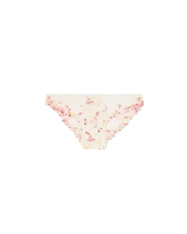 Lise Charmel Folie D'Ete Floral-Embroidered Italian Briefs