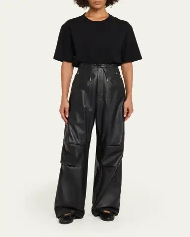 DARKPARK Daisy Nappa Leather Pants | Thumbnail 2