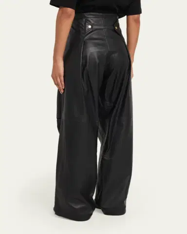 DARKPARK Daisy Nappa Leather Pants | Thumbnail 3