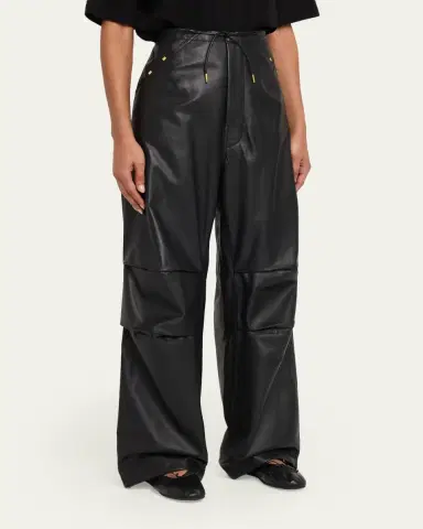 DARKPARK Daisy Nappa Leather Pants | Thumbnail 4