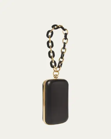 Givenchy Wristlet Clutch Bag in Nappa Leather | Thumbnail 3