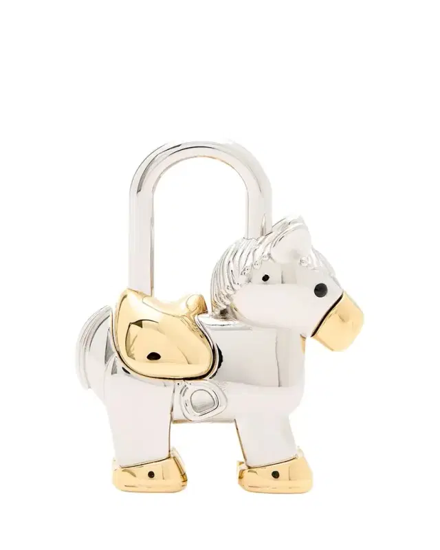 Horse Padlock Bag Charm