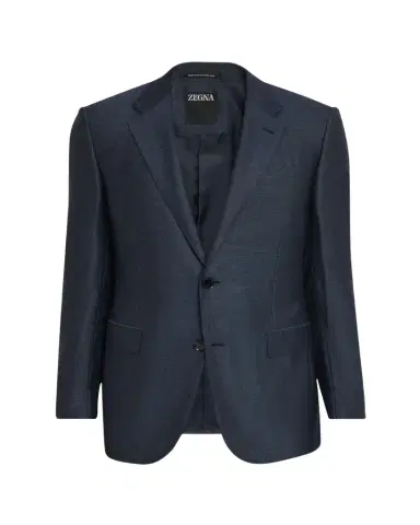 Zegna Men's Micro-Woven Cashmere and Silk Two-Button Sport Coat | Thumbnail 1 Zegna Men's Micro-Woven Cashmere and Silk Two-Button Sport Coat | Thumbnail 1
