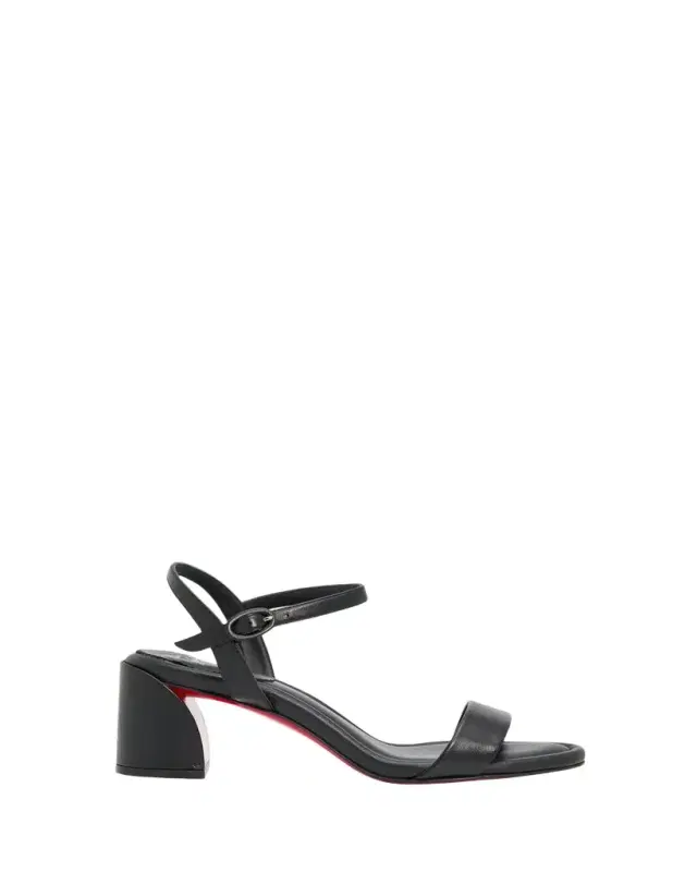 Christian Louboutin 55mm Jane Leather Ankle-Strap Sandals