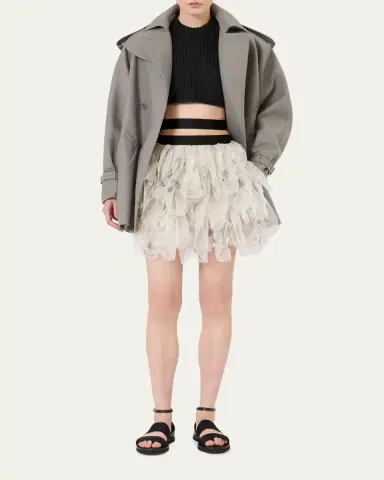 Max Mara Cacio Double-Breasted Cotton Duster Coat | Thumbnail 2