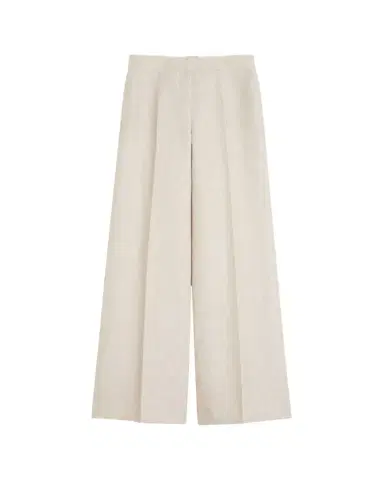 Max Mara Flax Linen Wide-Leg Pants | Thumbnail 1