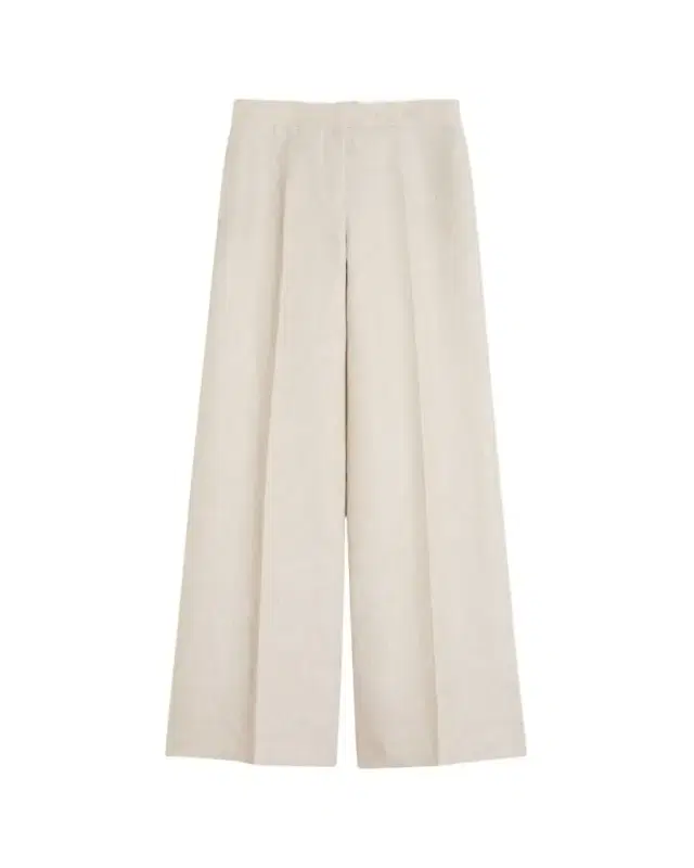Flax Linen Wide-Leg Pants