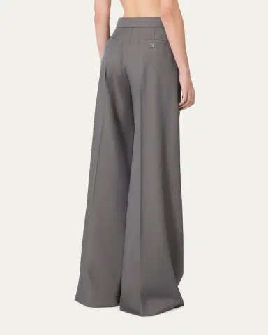 Max Mara Serio Virgin Wool Wide-Leg Pants | Thumbnail 2