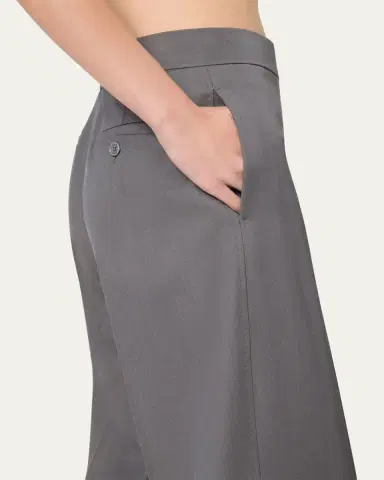 Max Mara Serio Virgin Wool Wide-Leg Pants | Thumbnail 4