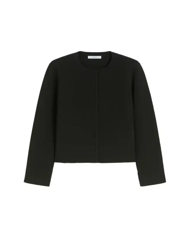 Crewneck Cotton Knit Cardigan