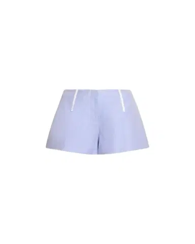 Brandon Maxwell The Cricket Bell Herringbone Shorts | Thumbnail 1 Brandon Maxwell The Cricket Bell Herringbone Shorts | Thumbnail 1