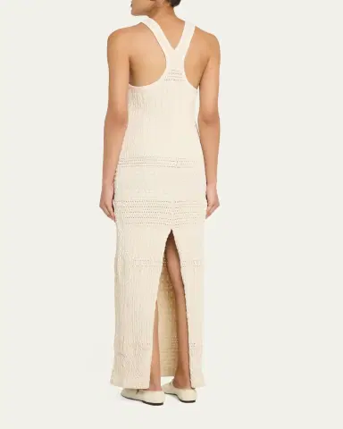 Nanushka Ainhoa Textured Knit Maxi Dress | Thumbnail 3