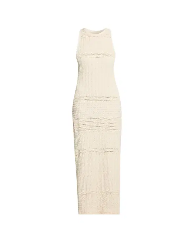 Nanushka Ainhoa Textured Knit Maxi Dress