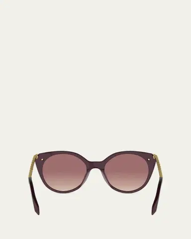 BVLGARI Serpenti Viper 53mm Round Sunglasses | Thumbnail 5 BVLGARI Serpenti Viper 53mm Round Sunglasses | Thumbnail 5