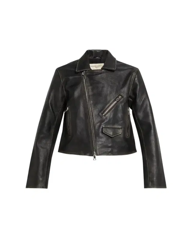 OFFICINE GÉNÉRALE Coco Perfecto Leather Jacket