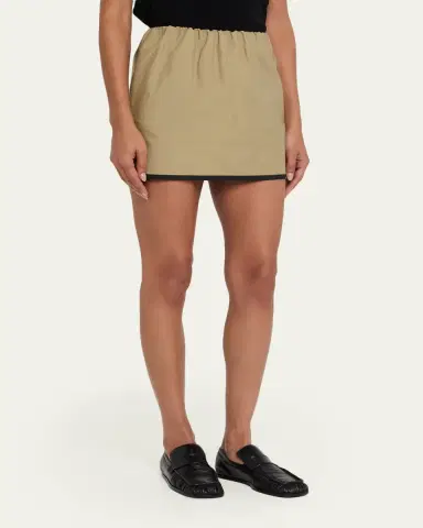 Nackiyé Canvas Cotton Mini Skirt | Thumbnail 4 Nackiyé Canvas Cotton Mini Skirt | Thumbnail 4