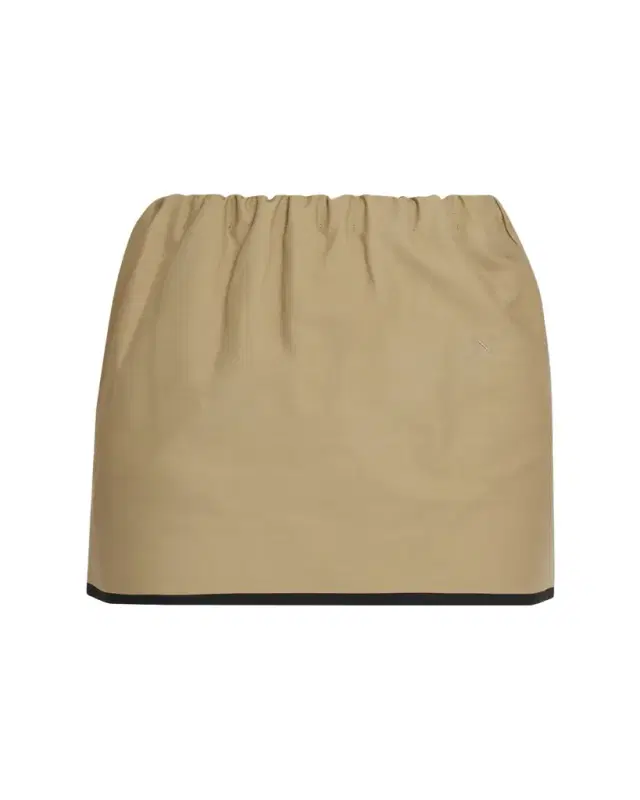 NACKIYE Canvas Cotton Mini Skirt