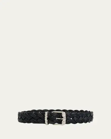 THE ROW Augustus Braided Leather Belt | Thumbnail 3 THE ROW Augustus Braided Leather Belt | Thumbnail 3
