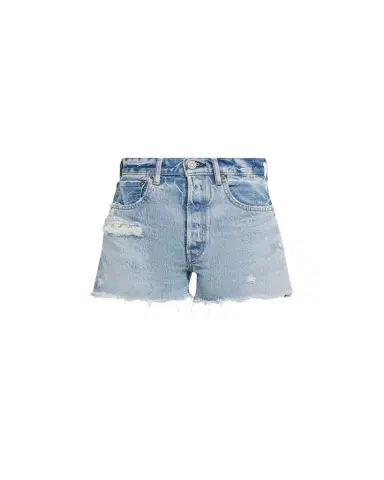 Moussy Vintage Ridgeme Distressed Denim Shorts | Thumbnail 1 Moussy Vintage Ridgeme Distressed Denim Shorts | Thumbnail 1