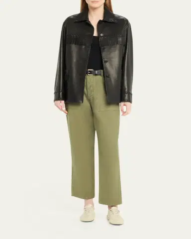 Nili Lotan Gus Fringe Leather Jacket | Thumbnail 2 Nili Lotan Gus Fringe Leather Jacket | Thumbnail 2